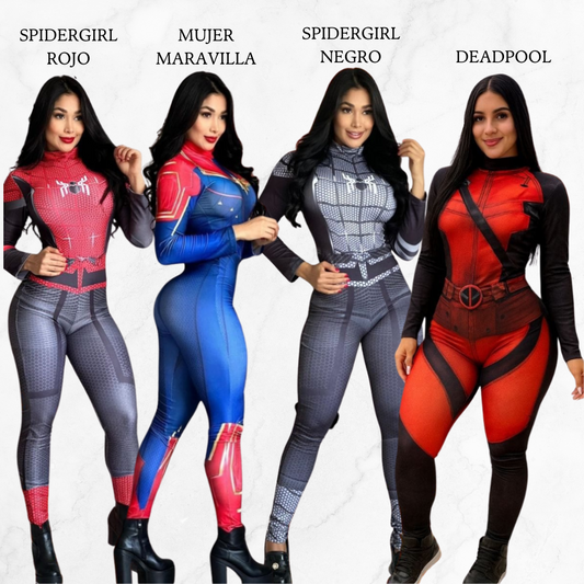 ENTERIZO SUPERHEROINAS