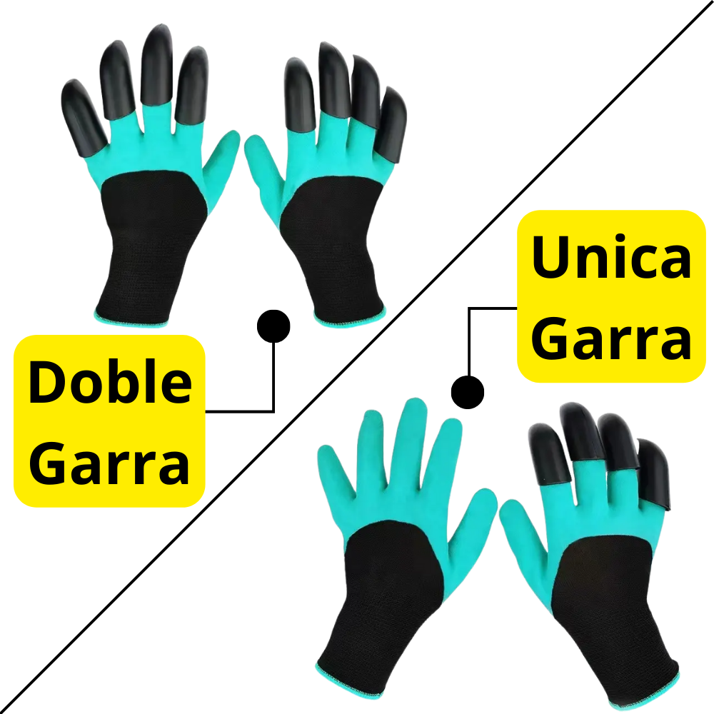 GUANTES DE JARDÍN CON GARRAS