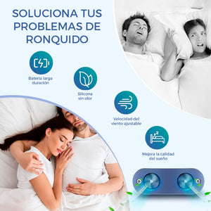 NUEVO DISPOSITIVO ANTI-RONQUIDOS RECARGABLE